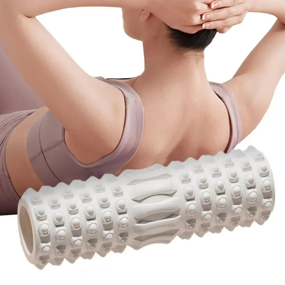 Gym Fitness Yoga Foam Roller Pilates Yoga Exercise Back Muscle Massage Roller Stretching Exercise Yoga Fitness Training Roller