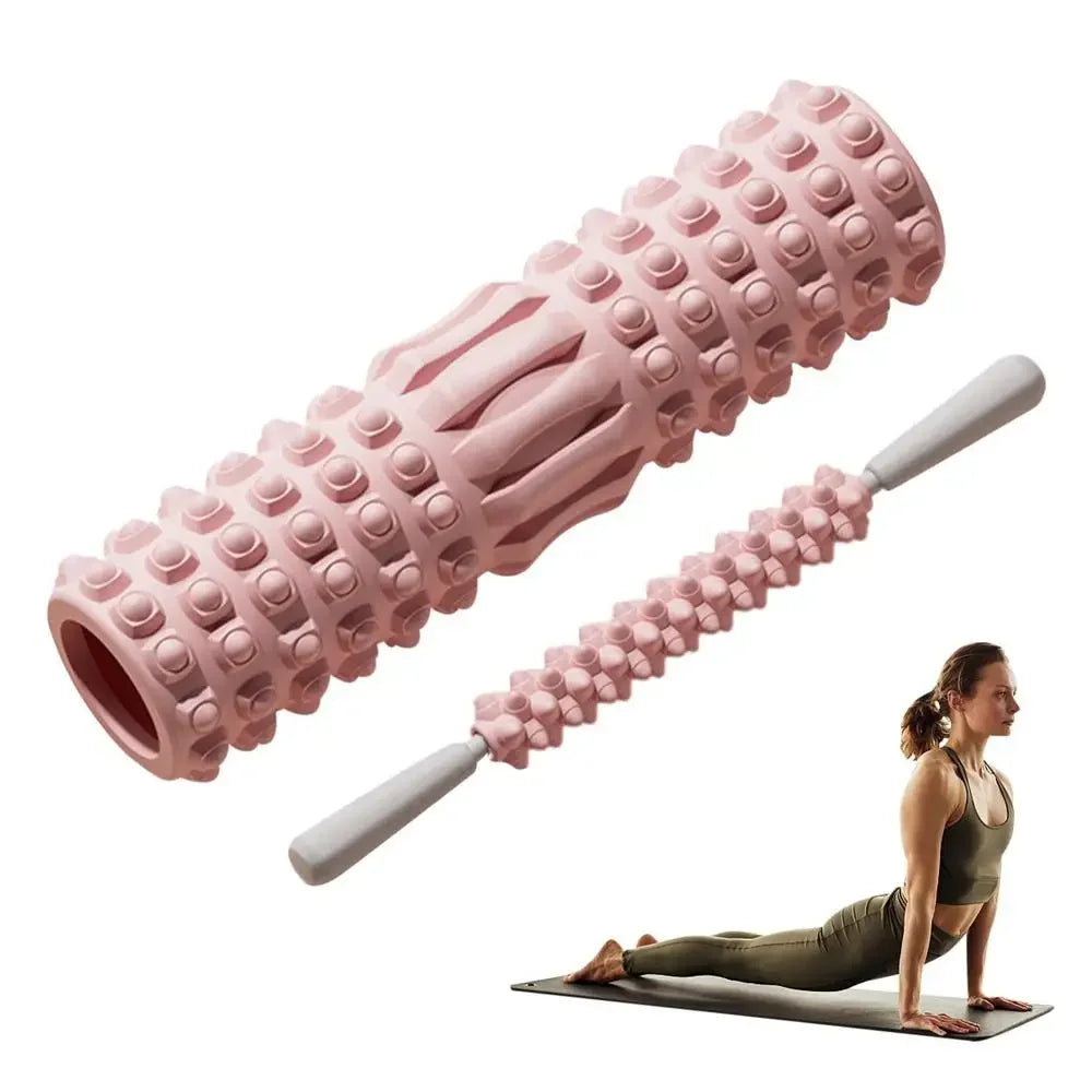 Gym Fitness Yoga Foam Roller Pilates Yoga Exercise Back Muscle Massage Roller Stretching Exercise Yoga Fitness Training Roller