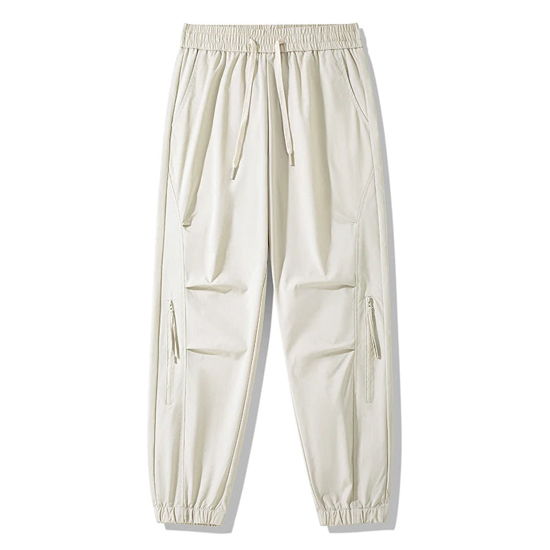Hiking Pants Men Waterproof Spring Summer Lightweight Trousers Korean Fashion Slim Fit Outdoor Pants Camping Trekking Trousers