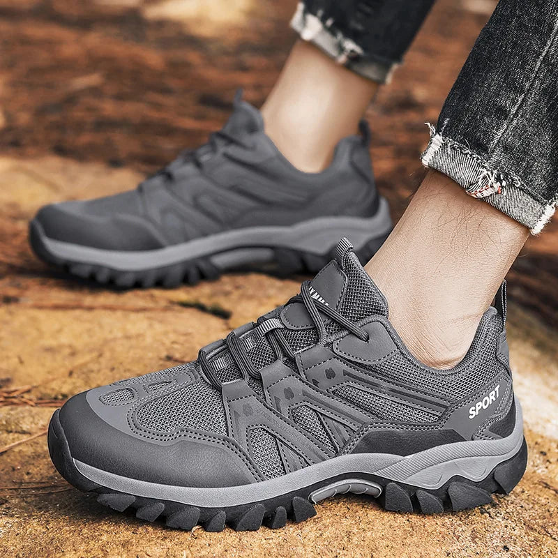 Women Men Hiking Shoes Outdoor Trekking Sports Climbing Camping Boots Non-slip Waterproof Walking Jogging Trainers Sneakers