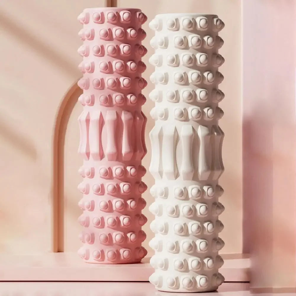 Gym Fitness Yoga Foam Roller Pilates Yoga Exercise Back Muscle Massage Roller Stretching Exercise Yoga Fitness Training Roller