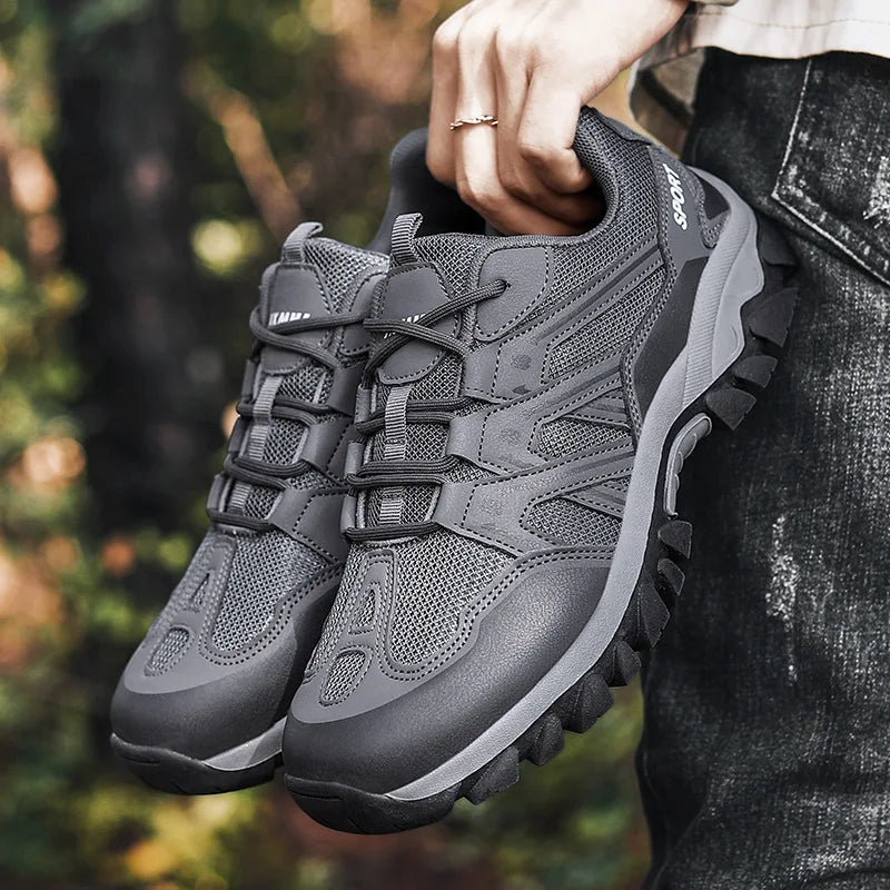 Women Men Hiking Shoes Outdoor Trekking Sports Climbing Camping Boots Non-slip Waterproof Walking Jogging Trainers Sneakers